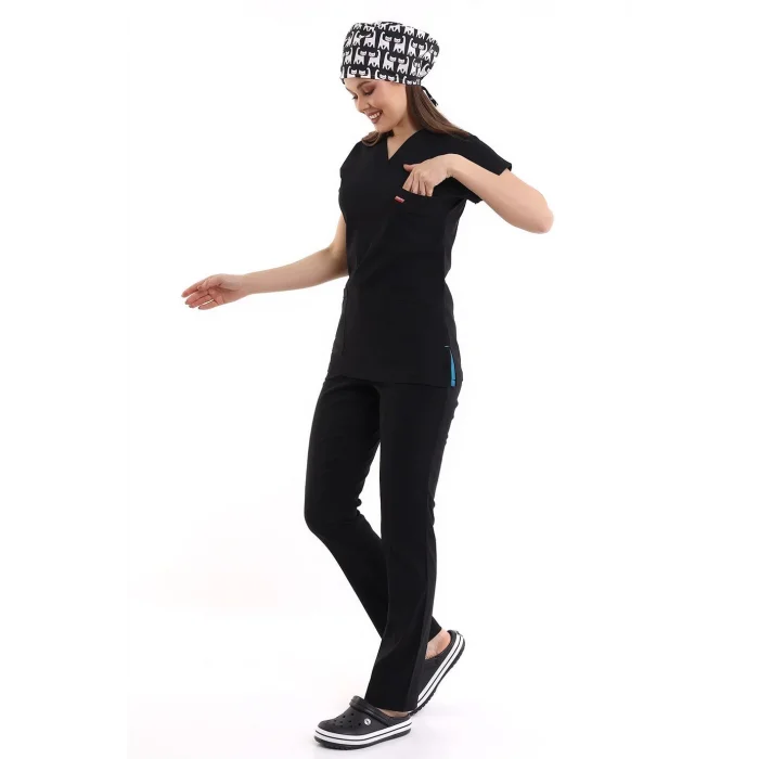 Bflex Yarasa Kol Forma Takım - 4805 Siyah