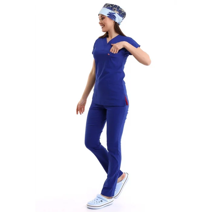 Bflex Yarasa Kol Forma Takım - 4816 Saks Mavisi