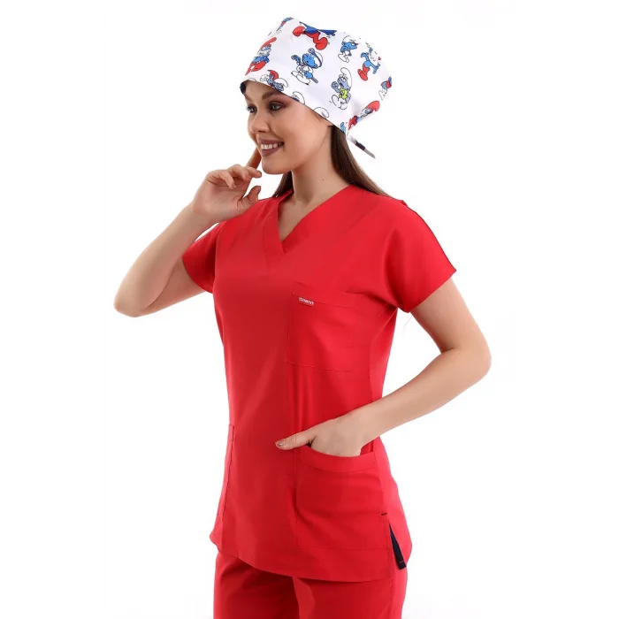 Bflex Yarasa Kol Forma Takım - 4817 Kırmızı