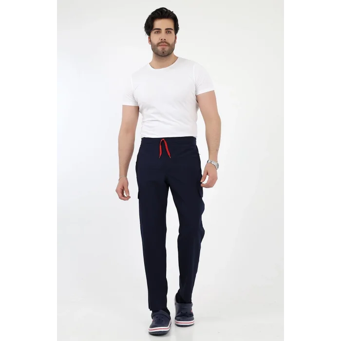Comfort Düz Pantolon Unisex - Lacivert