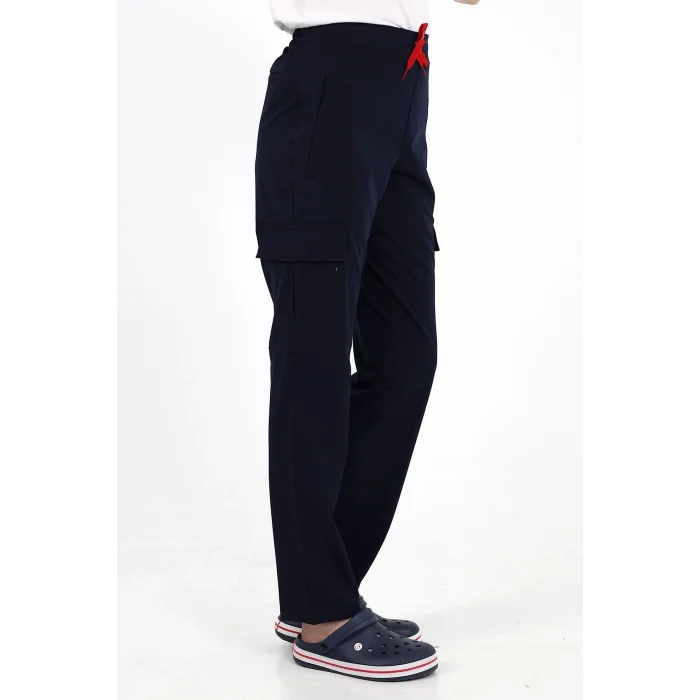 Comfort Düz Pantolon Unisex - Lacivert