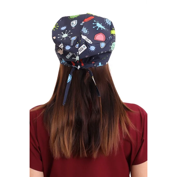 Dijital Desenli Bone - 6528 Sağlık Semboller