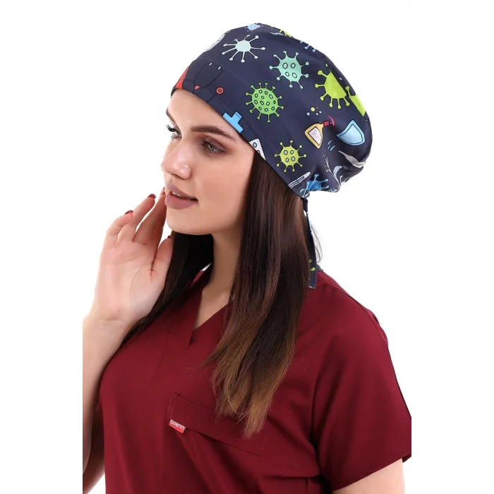 Dijital Desenli Bone - 6528 Sağlık Semboller