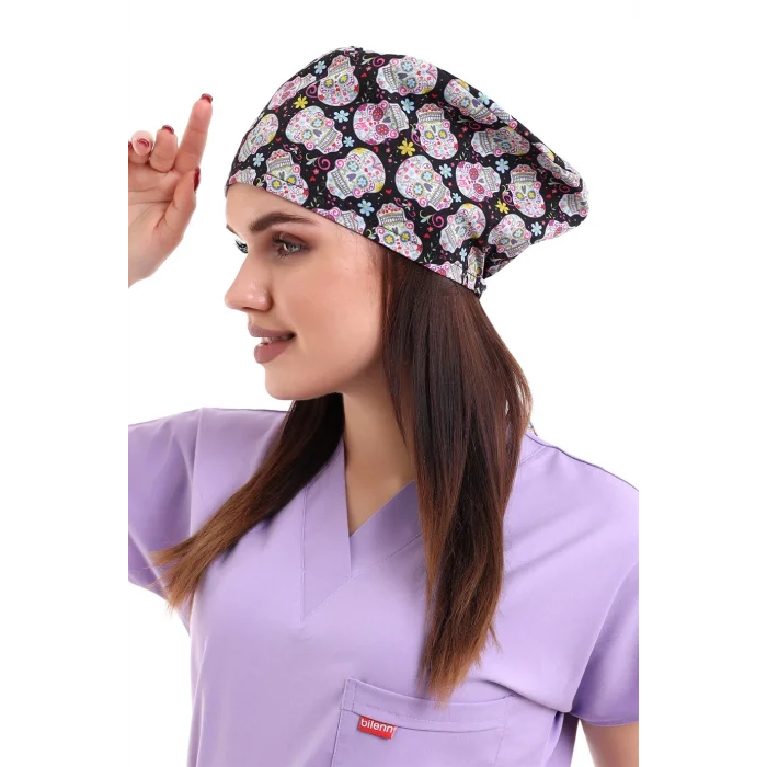 Dijital Desenli Bone - 6532 Kuru Kafa