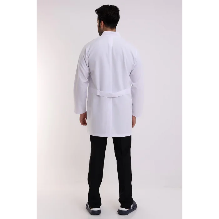 Doktor Öğretmen Erkek Önlük Ara Boy Hakim Yaka