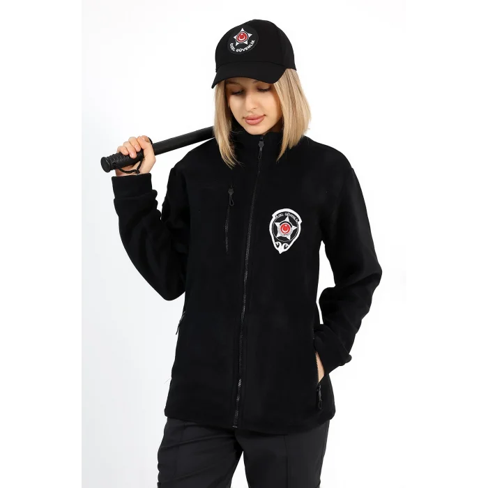 Güvenlik Polar Mont - Siyah