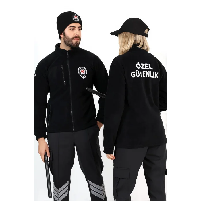 Güvenlik Polar Mont - Siyah