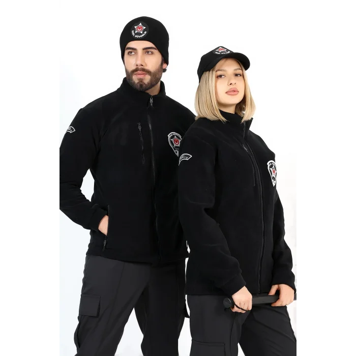 Güvenlik Polar Mont - Siyah