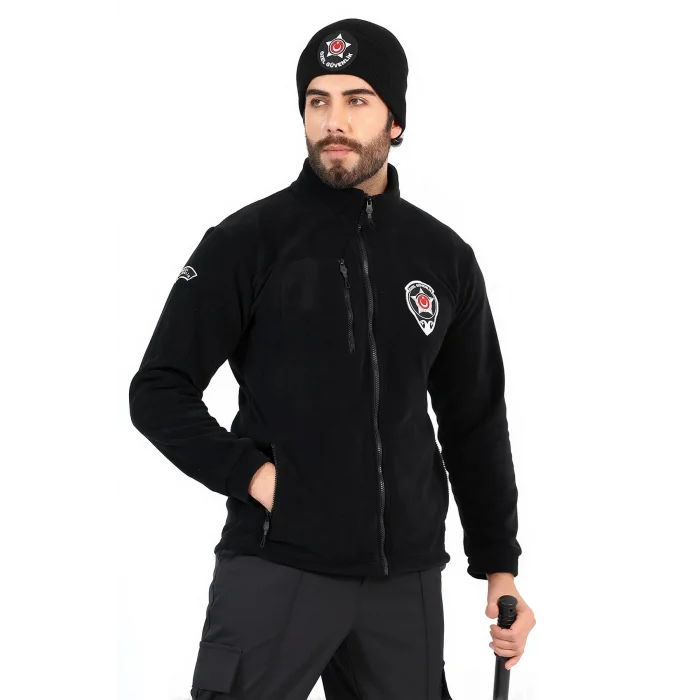 Güvenlik Polar Mont - Siyah