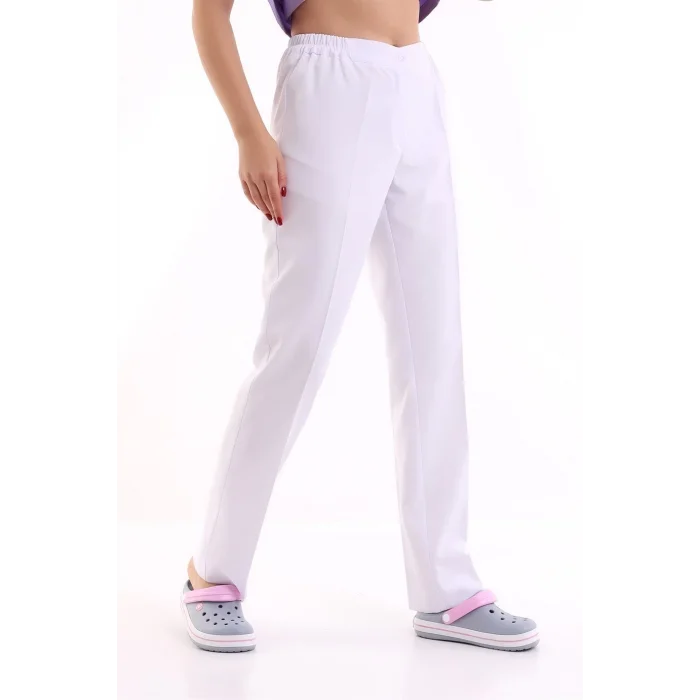 Kadın Alpaka Pantolon - 171 Beyaz