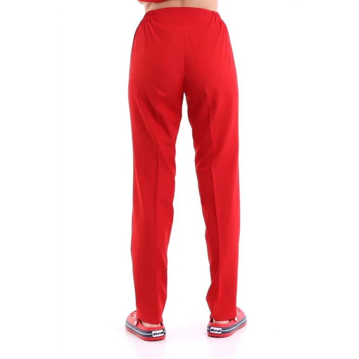 Kadın Alpaka Pantolon - 18 Kırmızı