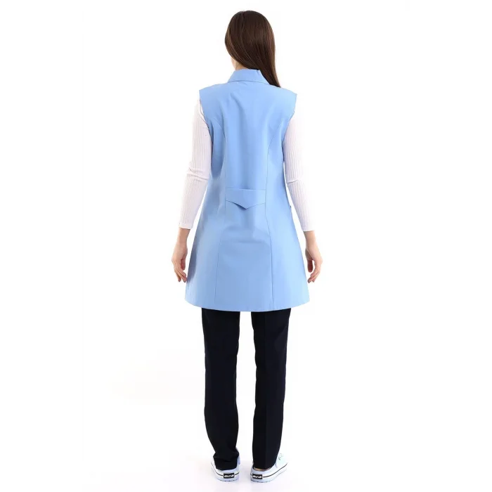 Kadın Kolsuz Önlük - 31 Açık Mavi