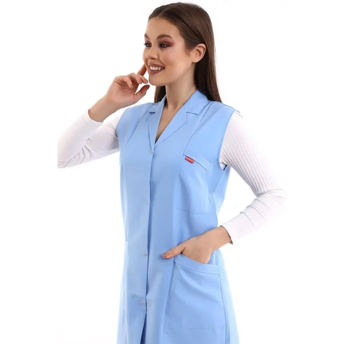 Kadın Kolsuz Önlük - 31 Açık Mavi