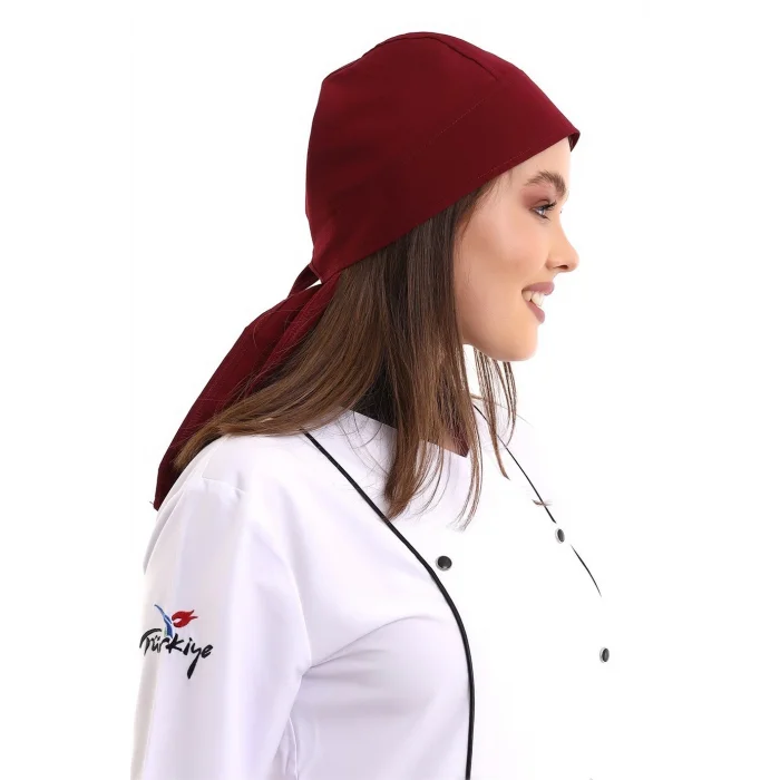 Kuyruklu Bone - 19 Bordo