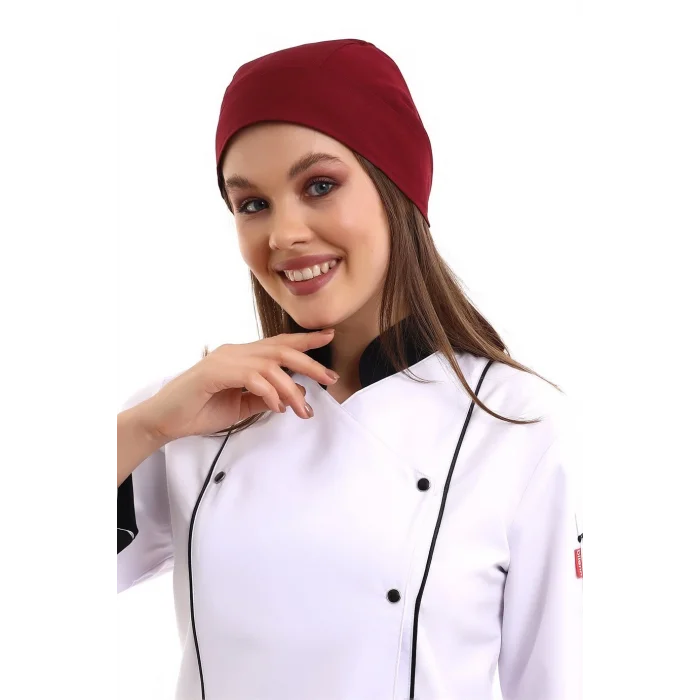 Kuyruklu Bone - 19 Bordo