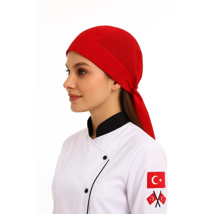 Kuyruklu Bone - Kırmızı-File