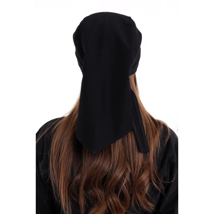 Kuyruklu Bone - Siyah