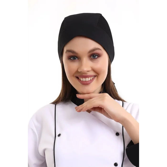 Kuyruklu Bone - Siyah-File