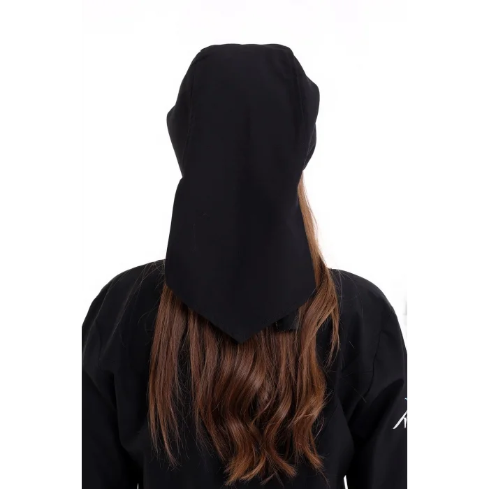 Kuyruklu Bone - Siyah-Sarı Biye