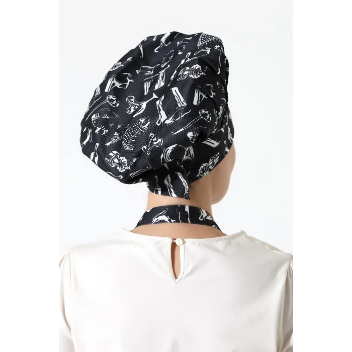 Mantar Kep - 2502 Siyah Merdane