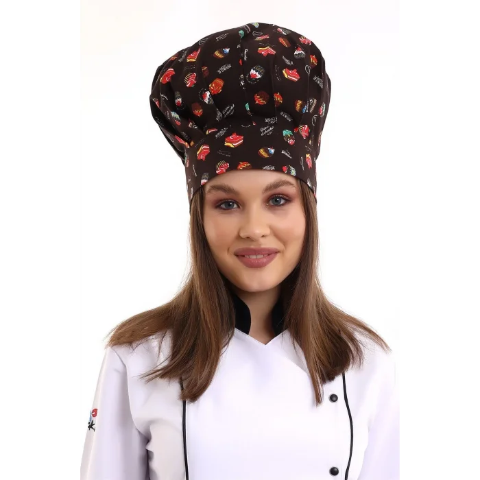 Mantar Kep - 3105 Pasta Desenli