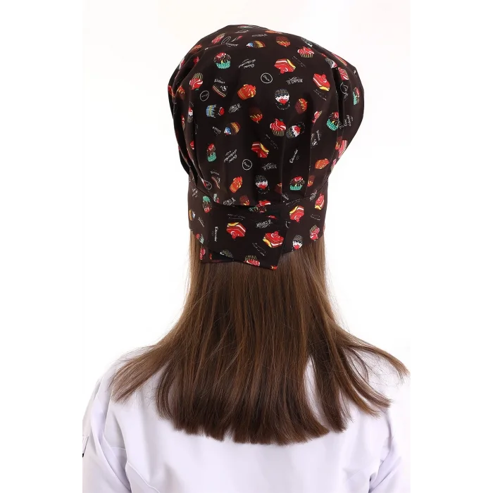 Mantar Kep - 3105 Pasta Desenli