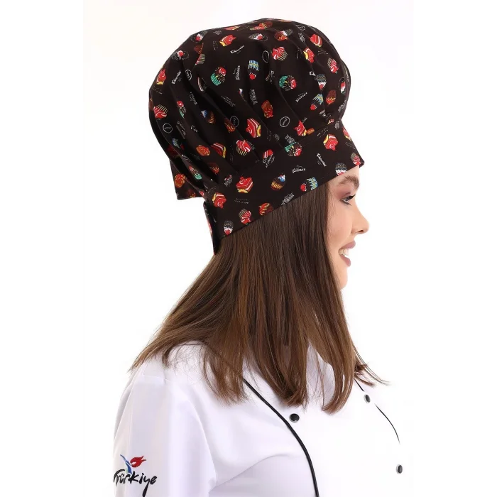 Mantar Kep - 3105 Pasta Desenli