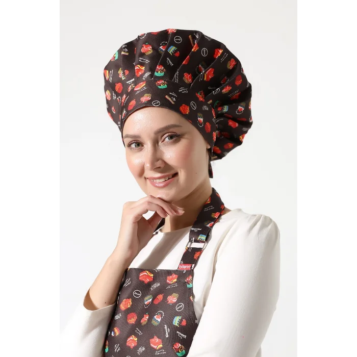 Mantar Kep - 3105 Pasta Desenli