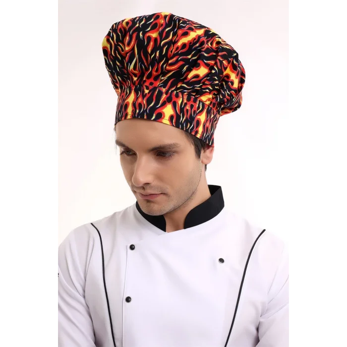 Mantar Kep - 3107 Alev Desenli