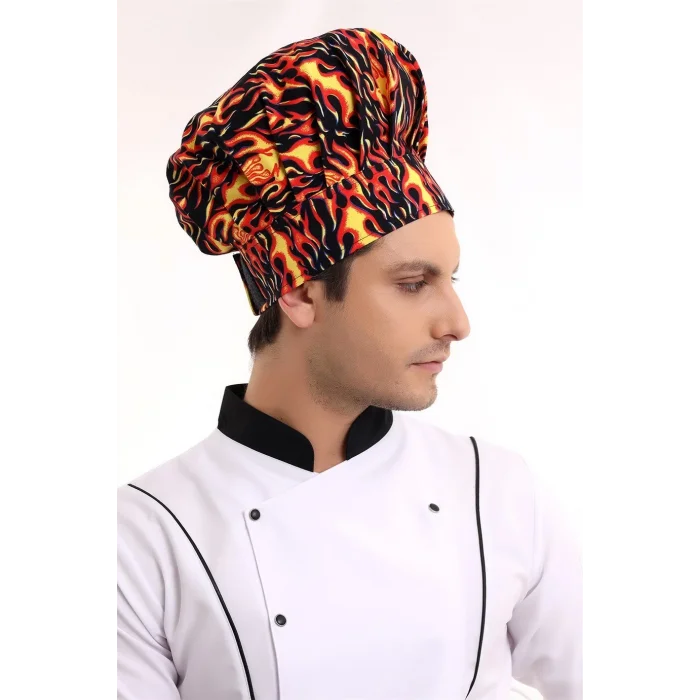 Mantar Kep - 3107 Alev Desenli