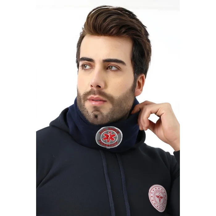 Paramedik Boyunluk Baf - Lacivert