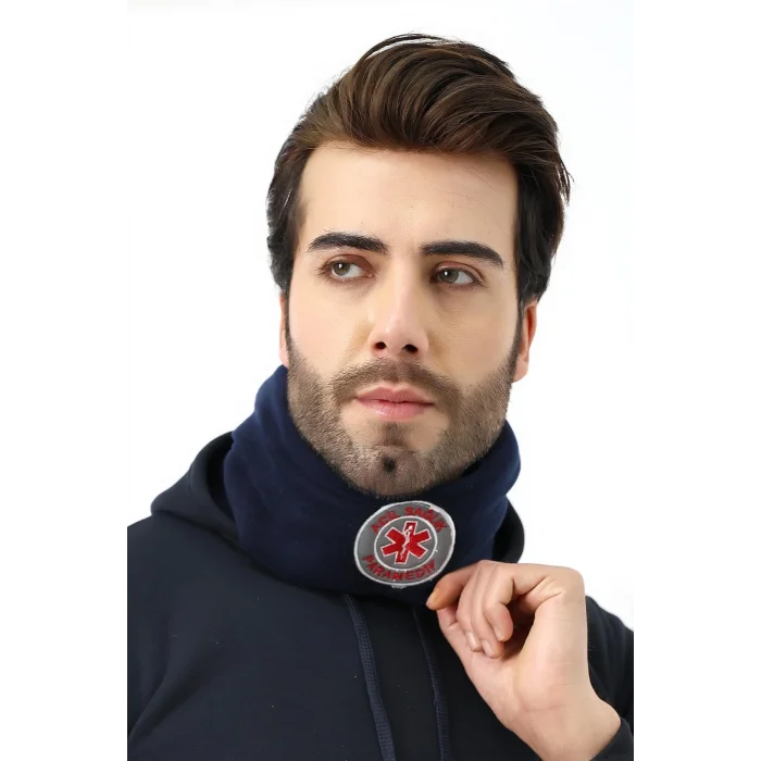 Paramedik Boyunluk Baf - Lacivert