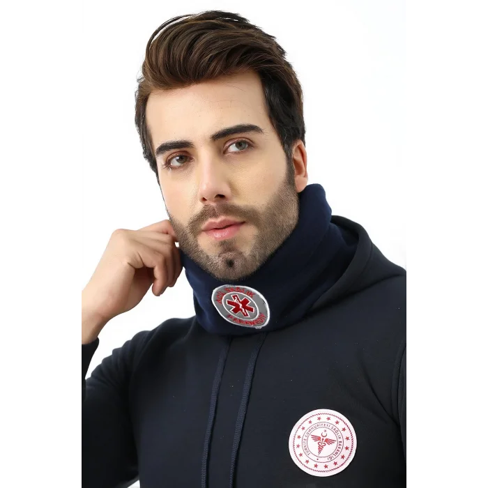 Paramedik Boyunluk Baf - Lacivert
