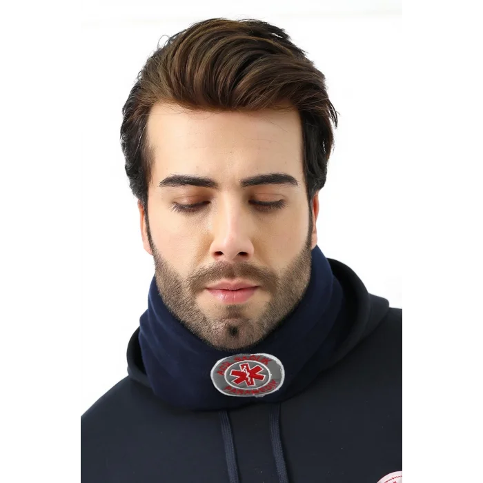 Paramedik Boyunluk Baf - Lacivert