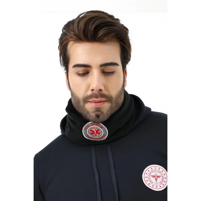 Paramedik Boyunluk Baf - Siyah