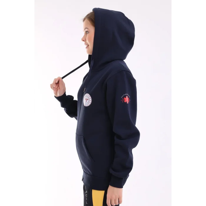 Paramedik Unisex Kapşonlu Hırka - Lacivert