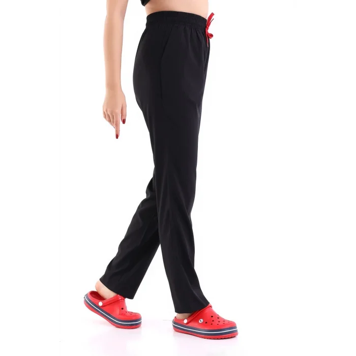 Soft Likralı Pantolon - 6403 Siyah Soft