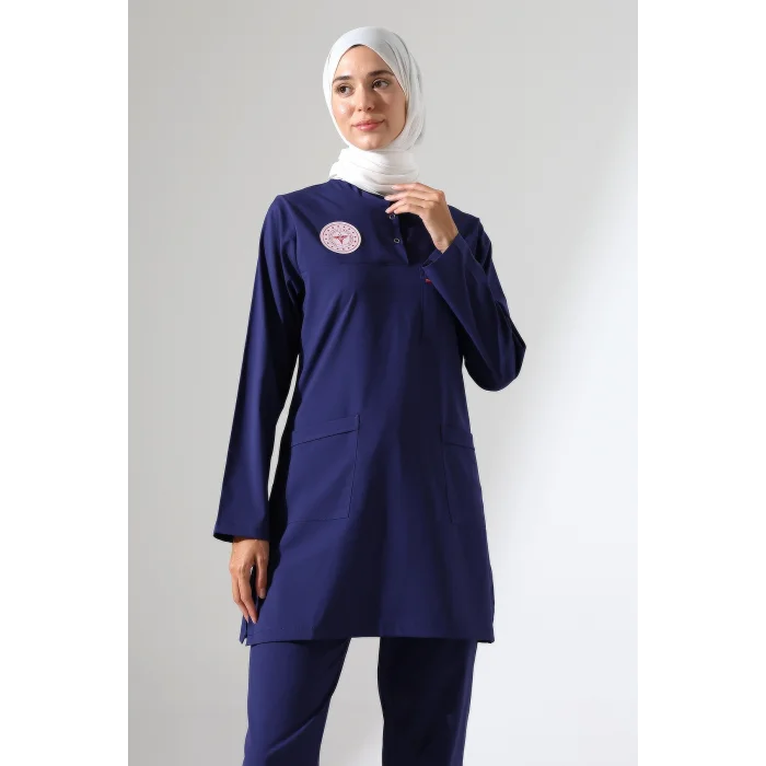 SOFT LİKRALI TESETTÜR FORMA TAKIM İKİ ÇITÇIT PATROIT BLUE
