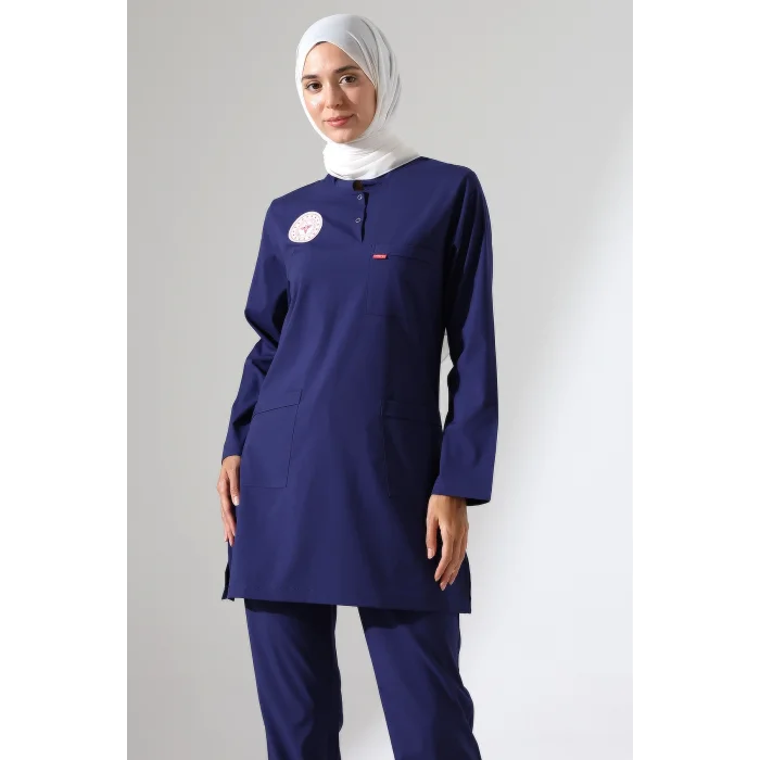 SOFT LİKRALI TESETTÜR FORMA TAKIM İKİ ÇITÇIT PATROIT BLUE