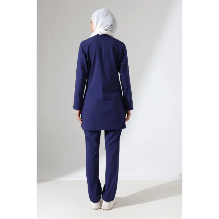 SOFT LİKRALI TESETTÜR FORMA TAKIM İKİ ÇITÇIT PATROIT BLUE