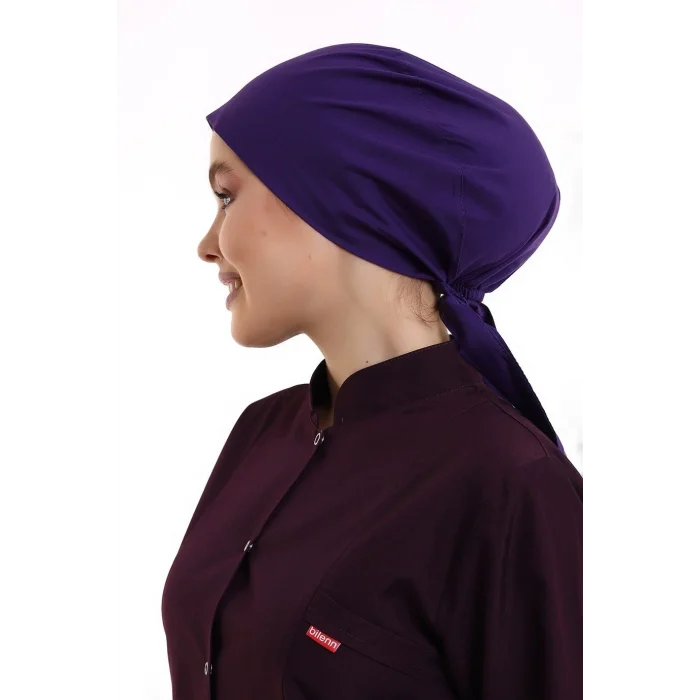 Tesettür Bone - 4807 Koyu Mor