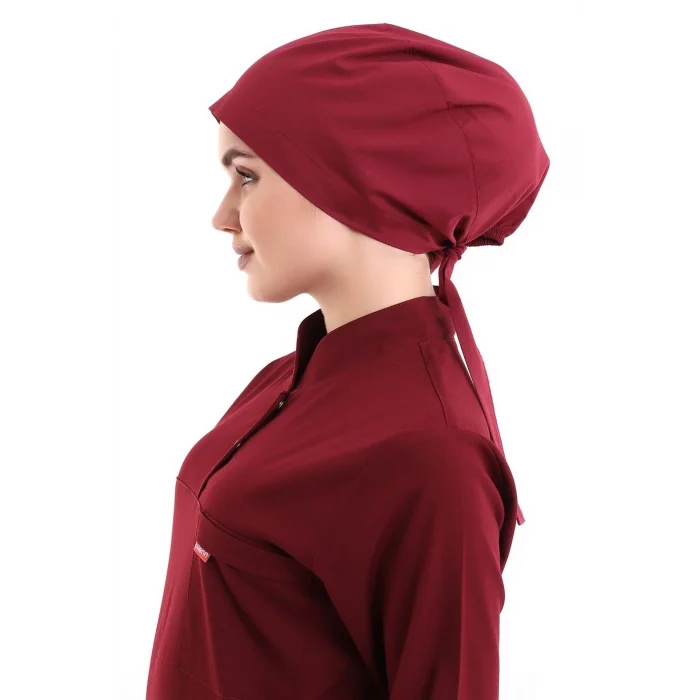 Tesettür Bone - 4809 Bordo