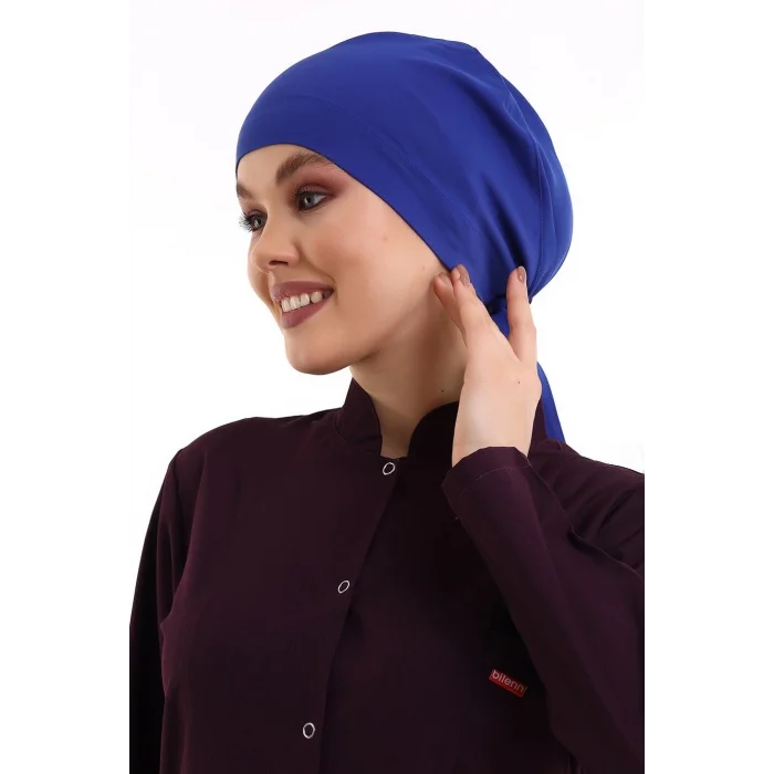 Tesettür Bone - 4816 Saks Mavisi