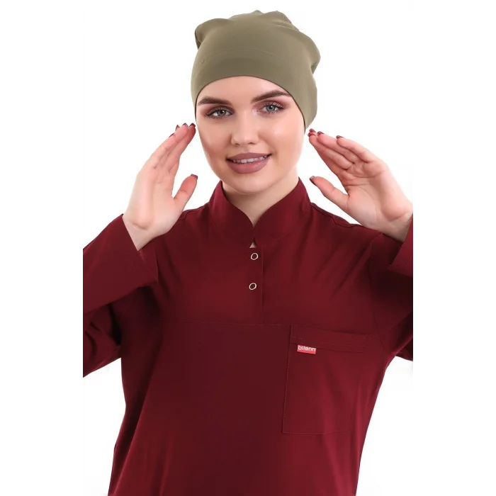 Tesettür Bone - 4822 Haki