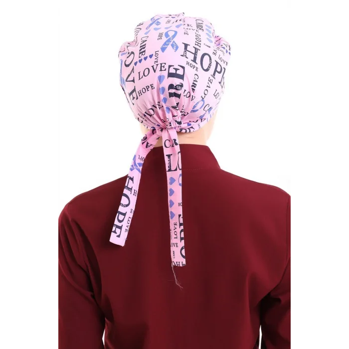 Tesettür Bone - 9003 Love Pembe