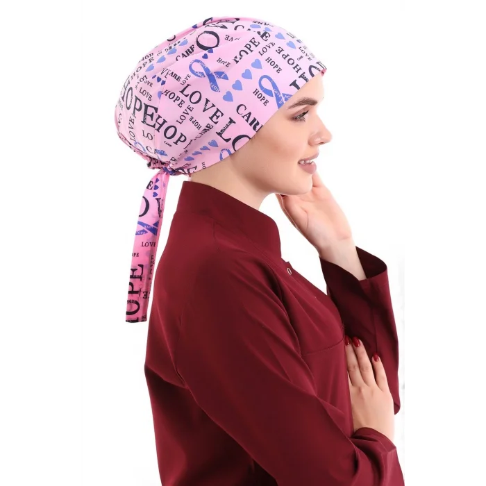 Tesettür Bone - 9003 Love Pembe