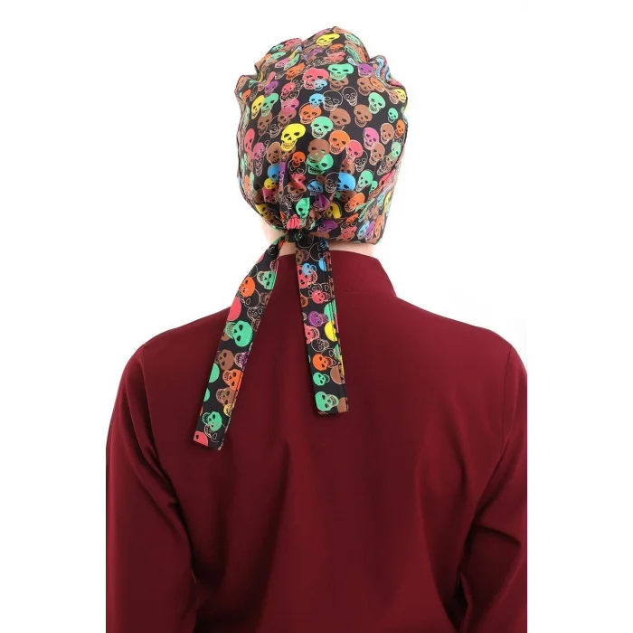 Tesettür Bone - 9007 Rekli Kuru Kafa