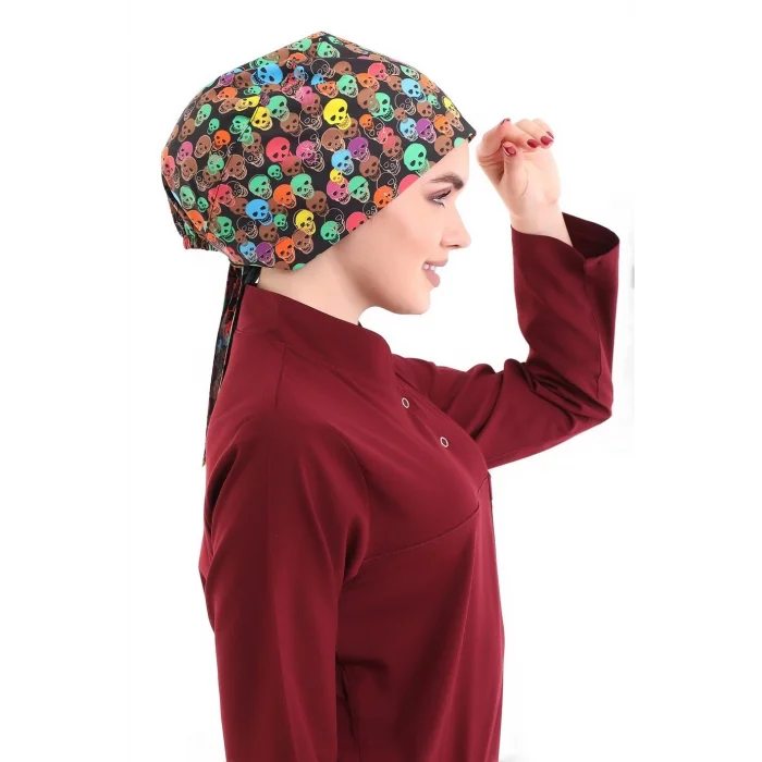 Tesettür Bone - 9007 Rekli Kuru Kafa