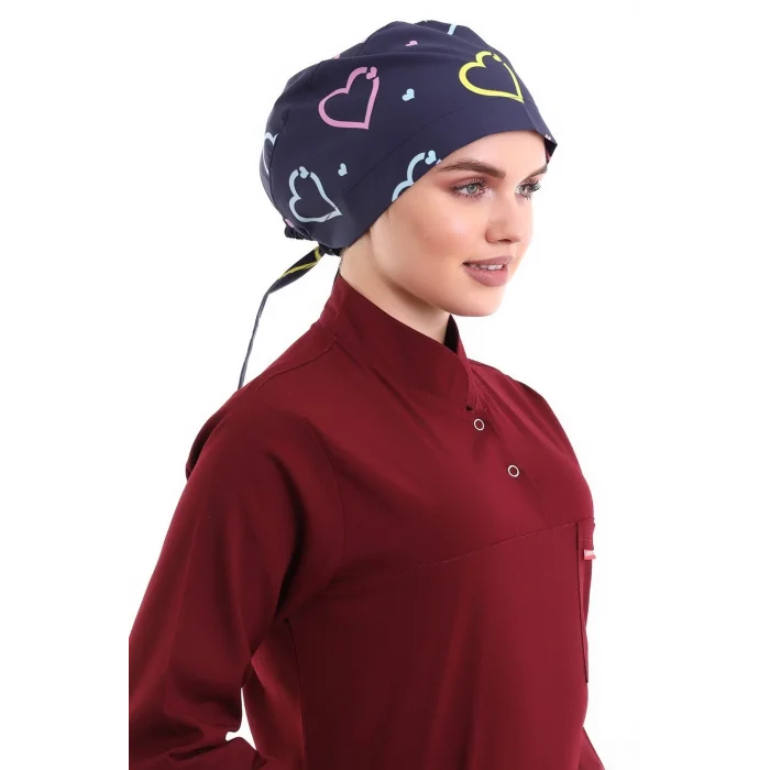 Tesettür Bone - 9008 Laci Kalpli