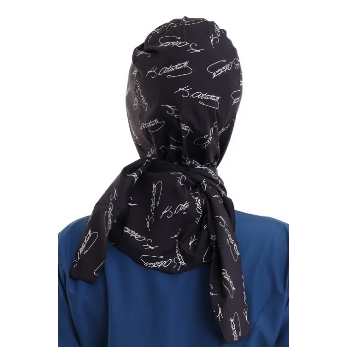 Tesettür Boyun Bağlamalı Bone - 1904 K.Atatürk